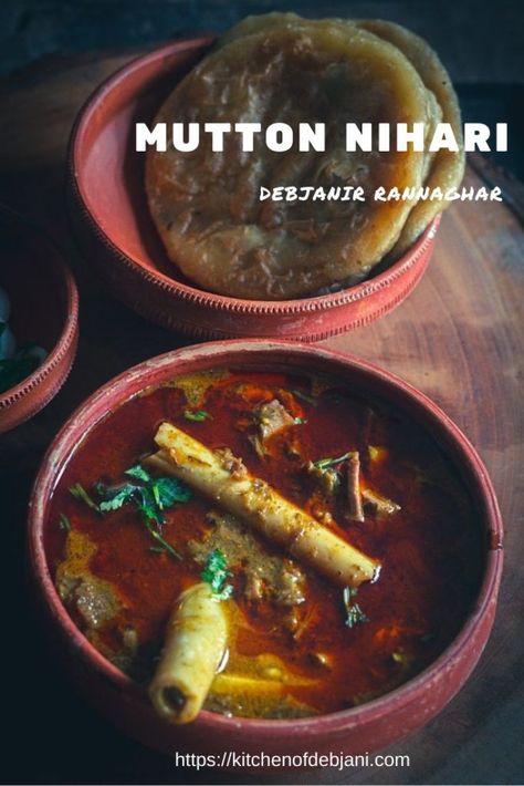 Nalli Nihari aka Mutton Nihari recipe step by step with pictures Mutton Nalli Nihari, Nalli Nihari Recipe, Mutton Nihari Recipe, Bangladesh Recipes, Nonveg Recipe, Nalli Nihari, Mutton Nihari, Bulking Foods, Indian Mutton Recipes