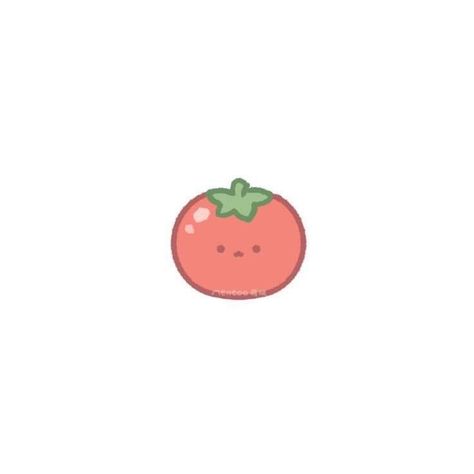 Tomato Drawing, Fruit Doodle, Chibi Food, Food Doodles, Colorful Borders Design, Hand Doodles, Mini Doodle, Cute Easy Doodles, Dreamy Artwork