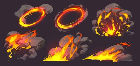 Flame Animation, Vfx Concept, Magic Drawing, Fire Drawing, Game Effect, Super Powers Art, Elemental Magic, Fire Flame, Magic Design