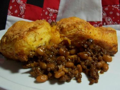 Hungry Jack Casserole from Food.com: This is a recipe I grew up on and is my favorite. I usually double the recipe because people always want seconds. Hungry Jack Recipes, Hungry Man, Hungry Jacks, Hamburger Casserole, Beef Casserole Recipes, Bon Appetite, Beef Casserole, Drink Ideas, Roasts