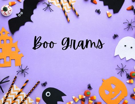 Boo grams are a fun way to add a little extra cash to your PTO pocket for the fall. If you have not done a Grams sale yet, consider planning one this October. Families purchase a gram for $1-3 depending on what you plan to include with the gram. We usually include a small trinket, a small treat and their message. We then sort the grams by class and put them in their teachers mailbox. Teachers pass them out at their convenience to minimize classroom disruption. Pro tip- make sure to adve... Boo Grams, Fundraiser Ideas, Extra Cash, Mailbox, The Fall, How To Plan