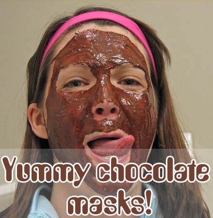 Chocolate Face Masks :below is the procedure for for 4 of the yummiest one’s you can think off! Chocolate Facial, Homemade Blush, Face Mask At Home, Chocolate Face Mask, Kids Spa Party, Mask At Home, Kids Spa, Acne Face Mask, Face Scrub Homemade