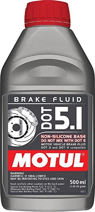 Motul Brake fluid, DOT 5.1 (N-S) - 500ml Vehicle Brake Fluid, Integra Type R, Audi Allroad, Boiling Point, Audi A6 Quattro, Brake Fluid, Powerade Bottle, Gatorade Bottle, Drink Bottles