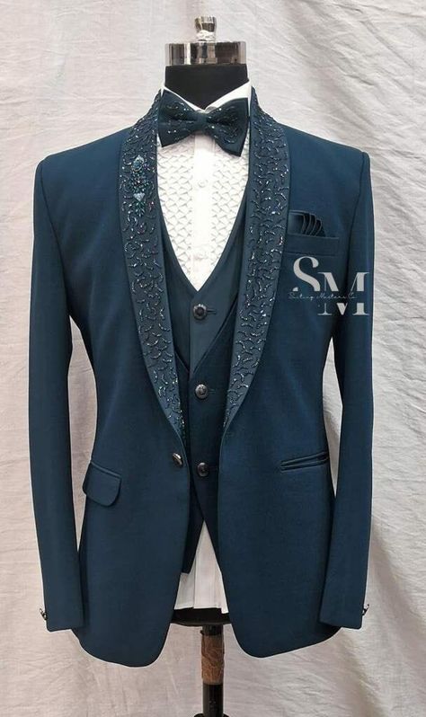 Teal Blue Suit Men, Prom Suits For Men Unique, Teal Blue Suit, Unique Mens Wedding Suits, Groomsmen Dress, Mens Wedding Suits, Blue Tuxedo, Prom Suits For Men, Blue Suit Men