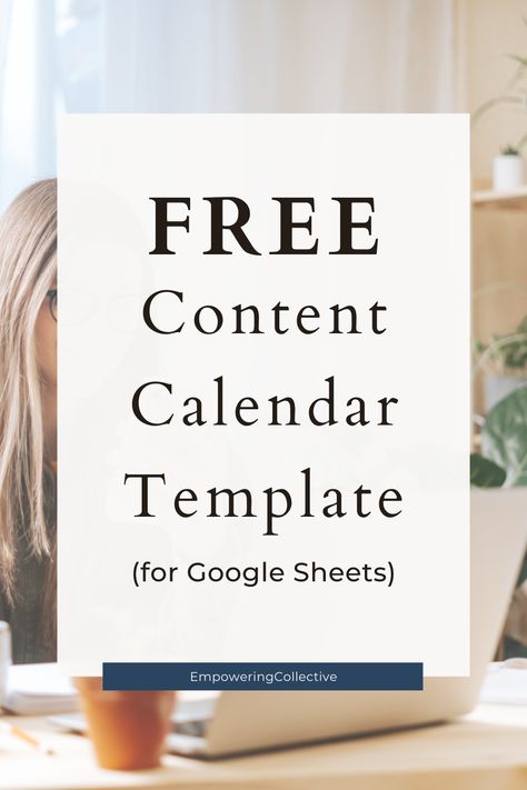 Ready to take the first step towards better content marketing? This free Content Calendar Template will help you get organized with Google Sheets! Read the blog to get the free template and instructions for customizing your content calendar. Pinterest Content Calendar, Content Creation Calendar Template, Digital Marketing Content Calendar, Editorial Calendar Example, Content Creator Calendar Template, Content Calendar Spreadsheet, How To Create A Content Calendar, Travel Content Calendar, Social Media Content Calendar For Travel Agents