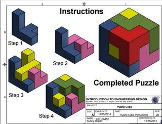 DIY 3D Cube Puzzle : 5 Steps (with Pictures) - Instructables Wood Puzzles Diy, Wooden Block Puzzle, Origami Diamond, Occupational Therapy Kids, Architectural Sculpture, Diy Puzzles, Construction Diy, Cube Toy, Storage Cubes