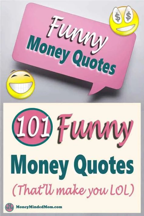 Struggling with money can be discouraging, sometimes you need a little inspiration to help motivate you to try and do better. Then other times, you just need to laugh and forget about your problems. This is exactly why I put together these funny money quotes, one-liners, memes, and funny money jokes from around the internet that’ll make you laugh out loud. Money Funny Quotes, Money Sayings Funny, Funny Quotes About Money, Saving Money Quotes Funny, Funny Money Quotes, Money Jokes, Tax Quote, Money Quotes Funny, Budget Quotes