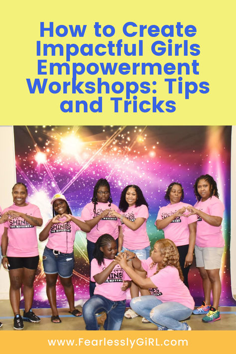 💡✨ Create unforgettable girls empowerment workshops with these tips and tricks! Learn how to plan engaging sessions that leave a lasting impact on your participants. A must-read for educators and coaches who want to inspire the next generation. Empowerment Activities, Healing Journaling, Girl Empowerment, The Next Generation, Next Generation, Tips And Tricks, Women Empowerment, Coaching, To Create