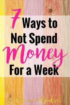 No Spend, Save Money Fast, Living On A Budget, Spend Money, Budget Saving, Frugal Tips, Budgeting Money, Debt Free, Financial Tips