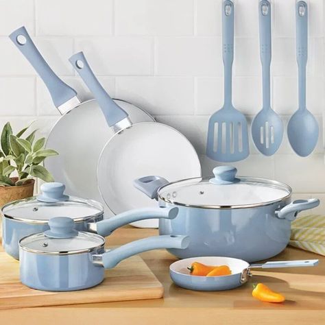 Deluxe Aqua 12-Piece Ceramic Nonstick Cookware Set - Eco-Friendly, Hand Wash Only Tag a friend who would love this! FAST US Shipping Get it here ——> https://prehype.shop/deluxe-aqua-12-piece-ceramic-nonstick-cookware-set-eco-friendly-hand-wash-only/ #inspiration #onlineshopping Luxury Cookware, Ceramic Nonstick Cookware, Ceramic Cookware Set, Kitchen Cookware Sets, Kitchen Kit, Nonstick Cookware Sets, Kitchen Games, Ceramic Cookware, Pots And Pans Sets