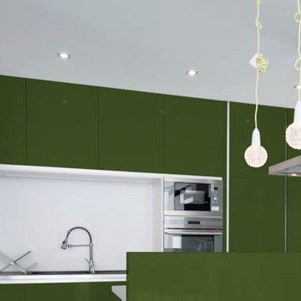 Natural Room, Green Cabinets, Fern Green, In Kitchen, Kitchen Space, Kitchen Renovation, Fresh Flowers, Small Kitchen, Fern