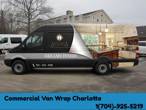 Commercial Van Wrap Charlotte Vehicle Graphics Branding, Truck Wraps Graphics, Van Signage, Wrapping Car, Van Graphics, Car Branding, Camper Art, Truck Graphics, Vehicle Signage