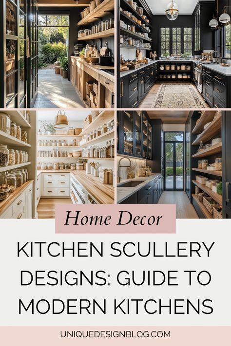 Kitchen Scullery designs: Guide to modern kitchens Chef Kitchen Floor Plan, Scullery Dimensions, Scullery Design Layout, Modern Scullery Ideas, Scullery Kitchen Ideas, Prep Kitchen Ideas, Scullery Kitchen Floor Plan, Scullery Ideas Layout, Scullery Design