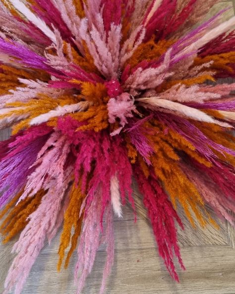 Dried Flower Shop, Pampas Decor, Pink Pampas, Photo Opportunity, Room Aesthetics, Sale Ideas, Hanging Flower Wall, Wedding 2025, Desert Wedding