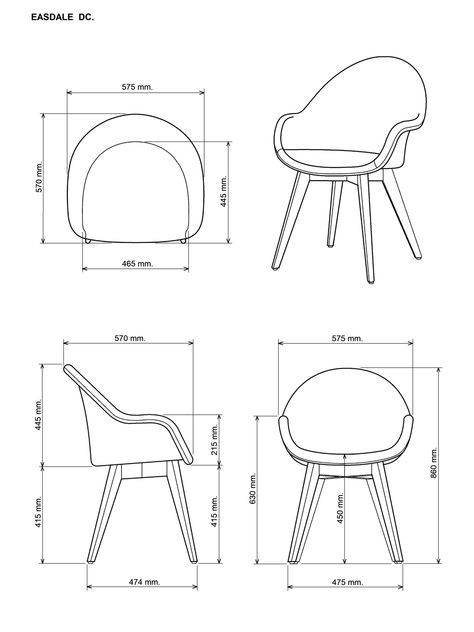 Chairs With Storage, Chair Architecture, Chair Measurements, Chair Design Drawing, Furniture Sketches, Modern Wood Chair Design, Dining Chair Dimensions, Chair Design Sketch, Furniture Drawing