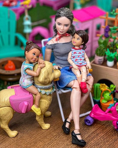 Diy Unicorn Birthday Party, Realistic Barbie, Ken Barbie Doll, Baby Barbie, Barbie Basics, American Girl Doll Accessories, Barbie Doll Accessories, Barbie Family, Barbie Doll House