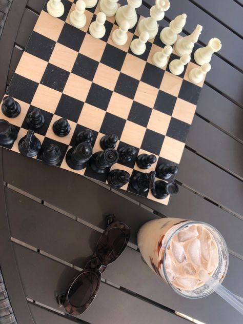 chess summer activities healing soft girl era iced coffee shades old money Old Money Activities, Money Activities, Austin Moon, Sunday Mood, Soft Girl Era, Activities For Girls, Dream Summer, Girl Dinner, My Best Life