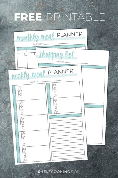 Printable Meal Planner Monthly, Meal Planner Calendar, Grocery Shopping List Printable, Meal Planning Calendar, Meal Planner Printable Free, Printable Meal Planner, Meal Planning App, Monthly Meal Planner, Digital Bullet Journal