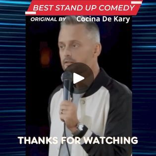 9.5K views · 750 reactions | MY WIFE IS THE MAN OF THE OUR HOUSE _ NATE BARGATZE -2 #natebargatze #standupcomedy #foryoupage #standup #comedy #reelsviral #viral #funny #comedia #fyp... | By Cocina Económica de KaryFacebook Stand Up Comedy Videos, Nate Bargatze, Singing Funny, Standup Comedy, My Wife Is, Stand Up Comedy, Our House, Cute Gif, My Wife