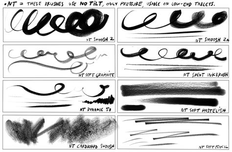 Clip Studio Paint Brushes, Free Brushes, Brushes Procreate, Procreate Brushes Free, Brush Art, Paint Brush Art, Drawing And Painting, Custom Pens, Free Brush