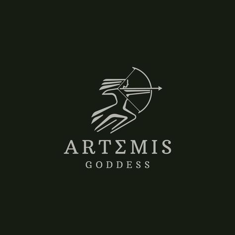 Artemis Logo, Artemis Tattoo, Artemis Goddess, Wedding People, Heart Tree, Cityscape Photos, Logo Banners, Moon Goddess, Heart With Arrow