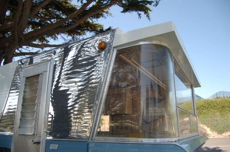 Glamping Trailer, Retro Trailers, Harry And David, Tin Can Tourist, New Travel Trailers, Vintage Rv, Travel House, Trailer Camper, Motor Coach