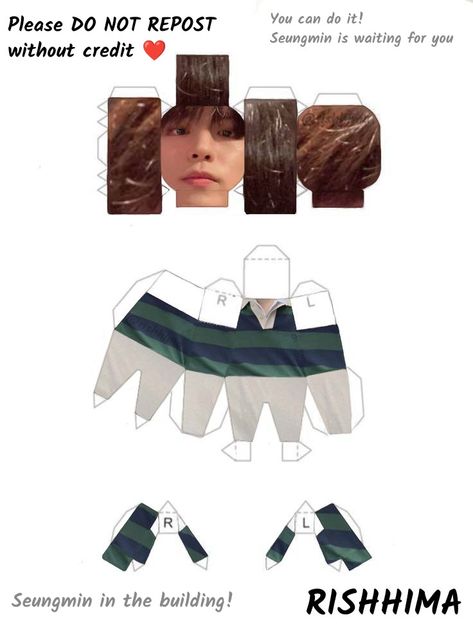 Seungmin SKZ papercraft #straykids #seungmin #skz please do not repost without credit Seungmin Cardboard Cutout, Skz Cardboard Cutout, Straykids Papercraft, Straykids Crafts, Skz Papercraft, Skz Printable, Skz Crafts, Car Papercraft, Kids Zoo