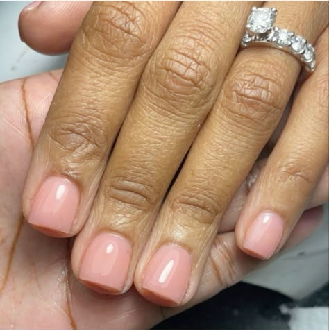 Nude Gel Manicure, Nail Aesthetics, Overlay Nails, Natural Acrylic Nails, Ombre Acrylic Nails, French Manicures, Beige Nails, Cute Acrylic Nail Designs, Work Nails