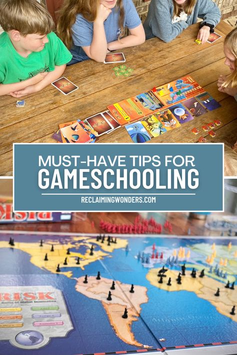 Discover how to use board games to make learning fun and effective! This guide shares must-have tips for incorporating gameschooling into your homeschool routine, from boosting logic skills to finding the best kid-friendly games. Ready to make learning a blast? Start here! Homeschool Board Games, Board Games To Make, Game Schooling, Homeschool Games, Best Board Games, Games To Make, Homeschool Family, Educational Board Games, Homeschool Routine