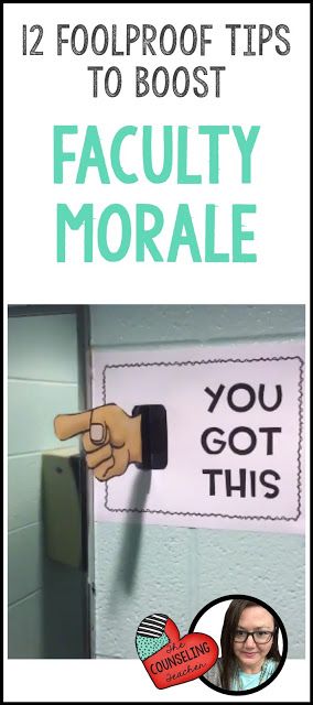 Boost Teacher Morale, Morale Ideas, Teacher Encouragement, Teacher Morale, Faculty Meetings, Teacher Motivation, Morale Boosters, Staff Morale, Employee Morale