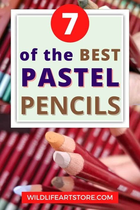 Best Pastel Pencils For Beginners: 7 Top Brands Plus a Chart Pencil Art For Beginners, Oil Pastel Techniques, Abstract Art Lesson, Beginner Artist, Crayons Pastel, Soft Pastel Art, Best Pencil, Comparison Chart, Pastel Artwork