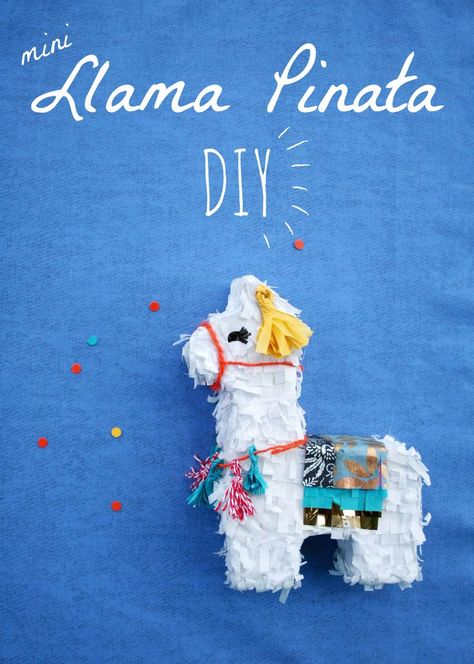 Diy Llama, Llama Pinata, Party Link, Buttermilk Cake, Piñata Ideas, Mini Pinatas, Diy Pinata, Llama Birthday, Llama Gifts