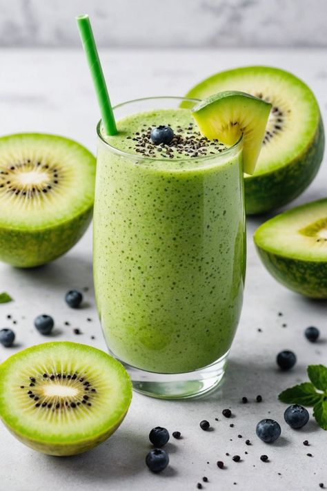 Honeydew Smoothie – The Delish Recipe Pineapple Coconut Water, Honeydew Smoothie, Green Smoothie Recipes Healthy, Melon Smoothie, Melon Recipes, Mango Lemonade, Creamy Smoothies, Summer Breakfast, Honey Dew