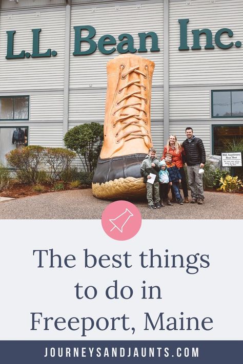 An easy list of the best things to do in Freeport Maine. From outlet shopping to goat cuddling, there is so much to do! Freeport Maine Things To Do, Maine With Kids, Bath Maine Things To Do In, One Morning In Maine, Maine Sightseeing, Freeport Maine, Epic Journey, Travel Light, Family Travel