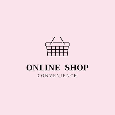 Logo Online Shop, Shopping Online Logo, Digital Design Trends, Small Business Instagram, Make Your Own Logo, Logo Desing, Online Flower Shop, Business Pictures, Online Shop Design