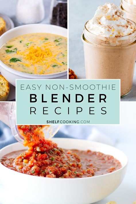 Blender Salad Dressing Recipes, Blender Meals Dinners, Things To Make In Ninja Blender, Ninja Fit Blender Recipes, Blender Sauce Recipes, Recipes Using An Immersion Blender, Nutribullet Blender Recipes, Ninja Blender Dough Recipes, Ninja Iq Blender Recipes