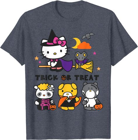 Hello Kitty and Friends Halloween Tee Shirt T-Shirt Check more at https://clothinglowprice.com/product/hello-kitty-and-friends-halloween-tee-shirt-t-shirt/ Hello Kitty And Friends Halloween, Hello Kitty T Shirt, Halloween Tee Shirts, Hello Kitty Friends, Hello Kitty And Friends, Hello Kitty Halloween, Novelty Clothing, Hello Kitty Pictures, Halloween Tees