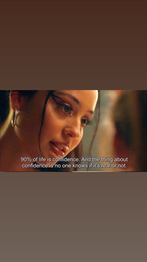 90% Of Life Is Confidence, Maddy Euphoria Confidence, 90% Of Life Is Confidence Euphoria, Maddy Confidence, Friend Wallpaper, Maddy Perez, Drake Quotes, Best Friend Wallpaper, Alexa Demie