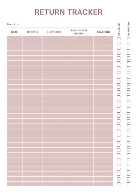 Sales Tracker Printable Free, Business Planner Printables, Small Business Printables, Small Business Plan Template, Order Tracker, Small Business Marketing Plan, Planner Lists, Business Documents, Business Printables