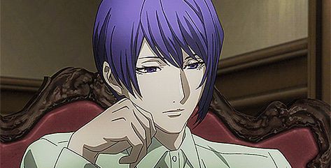 Tokyo Ghoul Shuu, Tokyo Ghoul Tsukiyama, Shu Tsukiyama, Blue Hair Colour, Tokyo Ghoul Oc, Shuu Tsukiyama, Ayato Kirishima, Magical Boy, Touka Kirishima