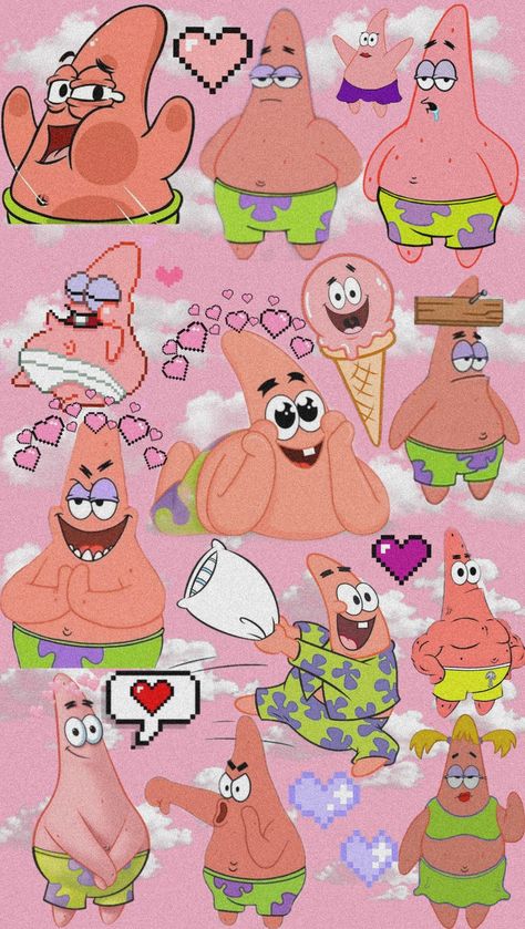 Patrick Star Wallpaper Iphone, Spongebob Logic, Spongebob Background, Plain Wallpaper Iphone, Spongebob Drawings, Aquarius Truths, Spongebob Wallpaper, Spongebob Funny, Plain Wallpaper