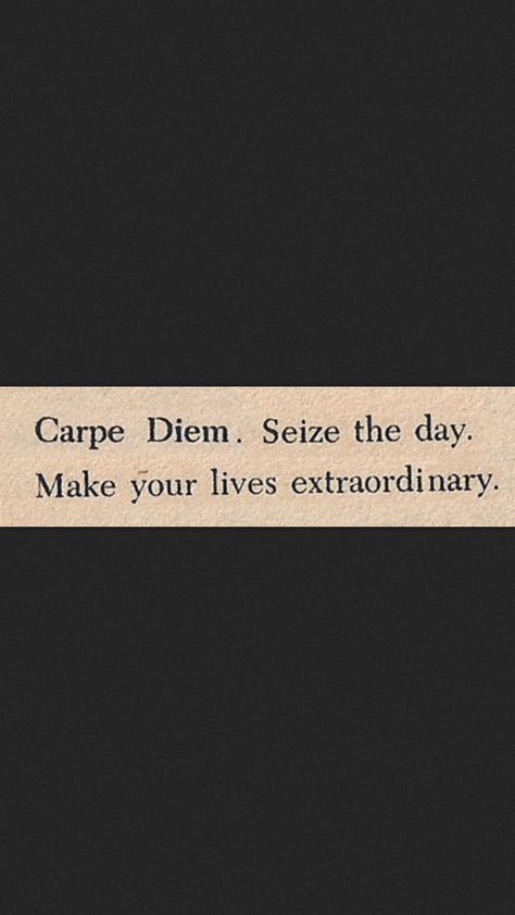 Carpe Diem Carpe Diem Wallpaper Aesthetic, Carpe Diem Aesthetic, Carpe Diem Wallpaper, Wellness Fair, Carpe Diem Seize The Day, Quotes On Twitter, Wall Pics, Captain My Captain, Dead Poets Society