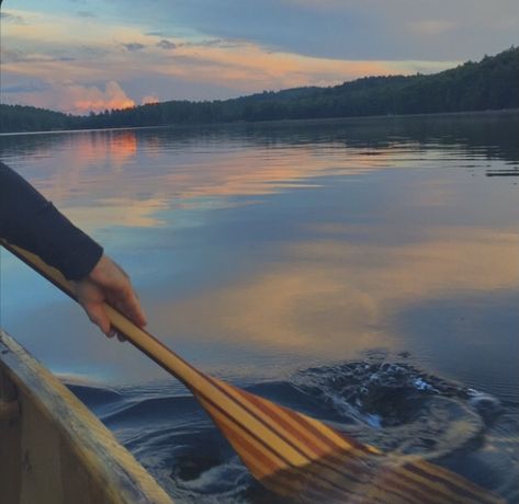 #summer #canoeing #sunset #aesthetic Canoe Aesthetic, Canoeing Aesthetic, Sunset Aesthetic, Canoeing, Canoes, Florianopolis