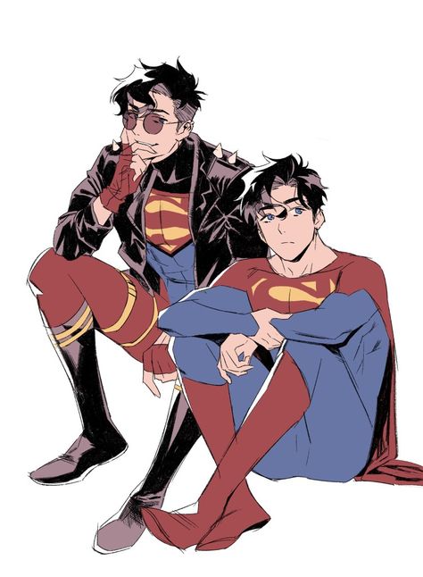 Jon Kent, Superman X Batman, Superman X, Superman Family, Batman Funny, Arte Dc Comics, Dc Comics Superheroes, Dc Comics Artwork, Dc Memes