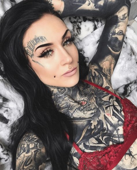 100 Sexiest Tattooed Women | Tattoo Ideas, Artists and Models Nice Tatoos, Sexiest Tattoos, Woman With Tattoos, Monami Frost, Tattoed Women, Female Tattoo Artists, Gorgeous Tattoos, Body Suit Tattoo, Up Tattoos