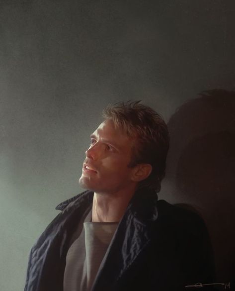 . Terminator Fanart, Kyle Reese Terminator, Michael Biehn, Kyle Reese, Terminator 1984, 1980s Films, Terminator Movies, The Magnificent Seven, Beautiful Portraits