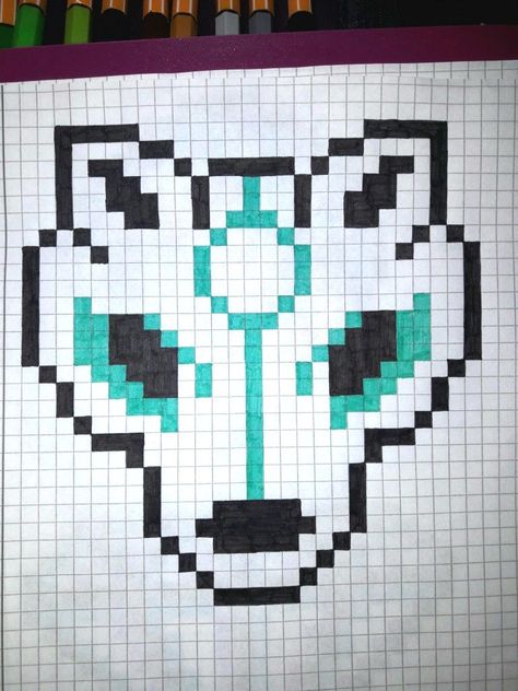 dessin pixel art : +31 Idées et designs pour vous inspirer en images Pixel Art Minecraft, Image Pixel Art, Easy Disney Drawings, Modele Pixel Art, Graph Paper Drawings, Pixel Drawing, Pixel Art Grid, Graph Paper Art, Minecraft Pixel Art