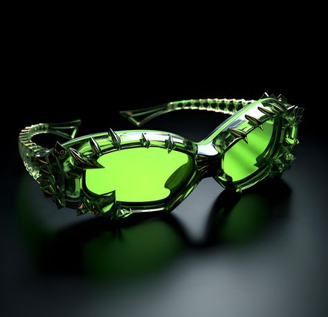 Electric Green Accessories, Bags & Shades, Festival Outfit, Raving, Neon Green Neon Green Aesthetic Outfit, Neon Green Accessories, Y2k Cartoon Characters, Neon Green Outfit, Neon Green Outfits, Green Shirt Men, Cybergoth Fashion, Cyberpunk Outfit, Neon Rave