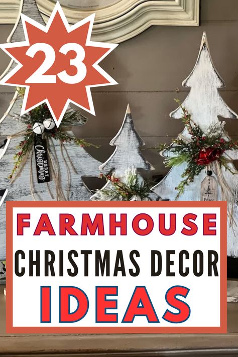 Are you looking for cozy or simple Farmhouse Christmas decor ideas? these Christmas decor ideas for living rooms, outdoors, bedrooms are what you need. These Chrismas decor DIYs and chrismtas decor ideas for bedrooms ,come in white, boho, farmohouse, handmade, and simple. Don't miss some othe the best Christmas decor ideas Nativity Christmas Decor Ideas, Christmas Decor For Farmhouse, White Farmhouse Christmas Decor Exterior, 2024 Christmas Diy Decor, Country Christmas Crafts Farmhouse, Dollar Tree Farmhouse Christmas Diy, Christmas Decor Ideas For Bedroom Farmhouse, Farmhouse Christmas Crafts Diy, Primitive Country Christmas Crafts