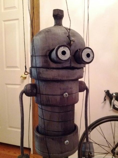 8-l Robot Puppet, Fire Hydrant, Prague, Puppets, Birthday Parties, Birthday, Art, Minions